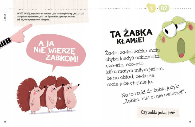 Wierszyki Ćwiczące Języki Czyli Rymowanki... Kustra 3+ Nasza Księgarnia_4
