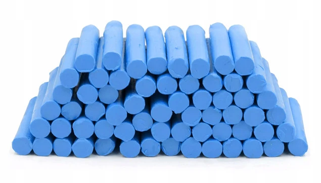 Plastelina LUZ 1kg NIEBIESKA JASNA Szkolna Mona_1