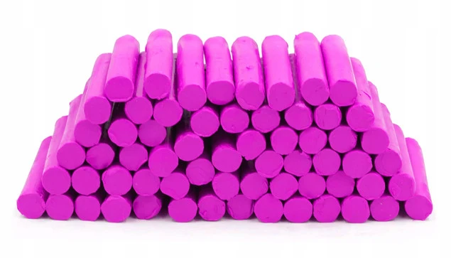 Plastelina LUZ 1kg RÓŻOWA Szkolna Mona_1