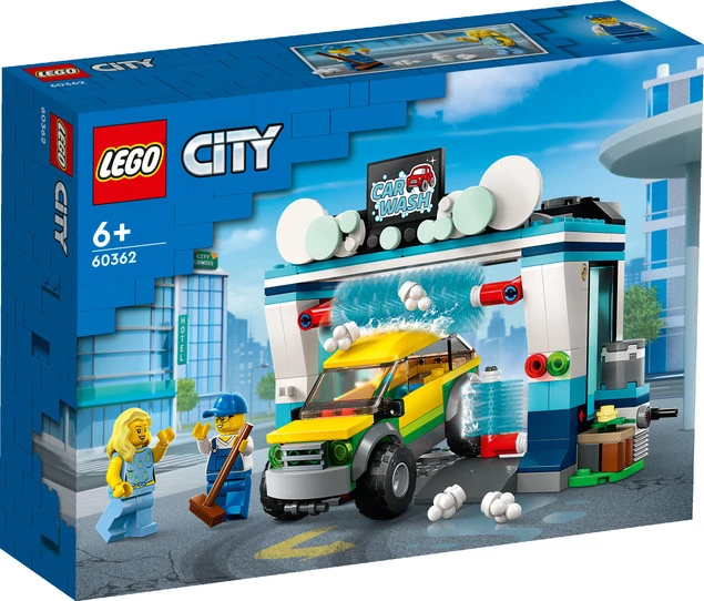 LEGO City 60362 Myjnia Samochodowa 243 Elementy 6+_11