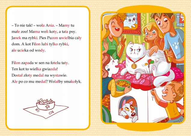 Moje Czytanie SYLABOWE Książeczka Edukacyjna Monika Ślizowska 6+ Skrzat_3