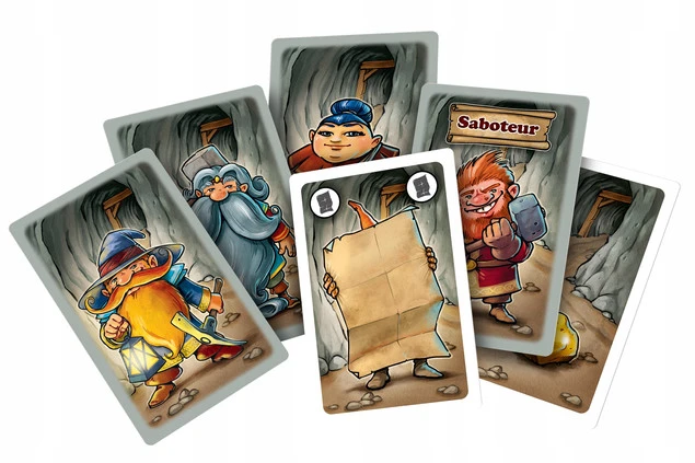 Gra Karciana SABOTAŻYSTA Emocjonująca Zabawa 8+ Rebel_3