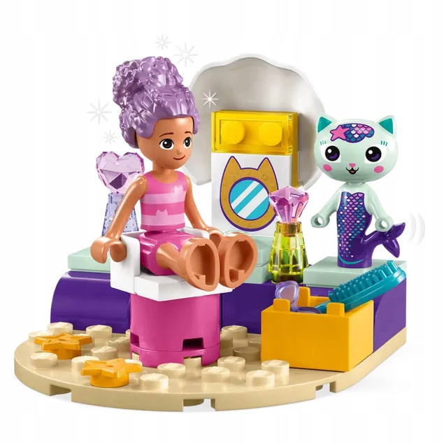 LEGO Koci Domek Gabi Statek i Spa Gabi i Syrenkotki 88el. 4+ 10786_7
