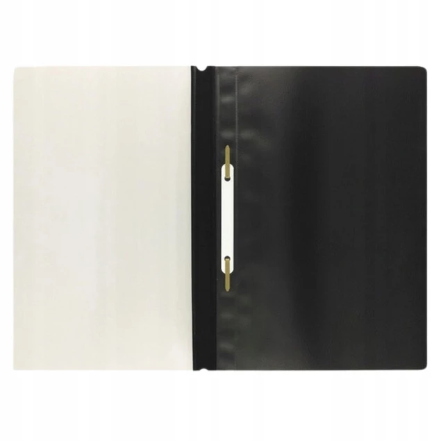 Skoroszyt PP A4 Miękki Wpinany 10szt CZARNY Biurfol_4