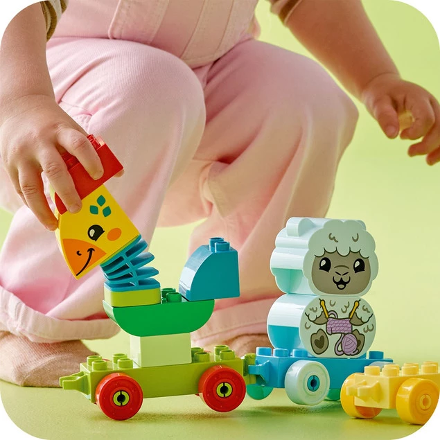 LEGO Duplo Pociąg Ze Zwierzątkami 19 el. 1,5+ 10412_4