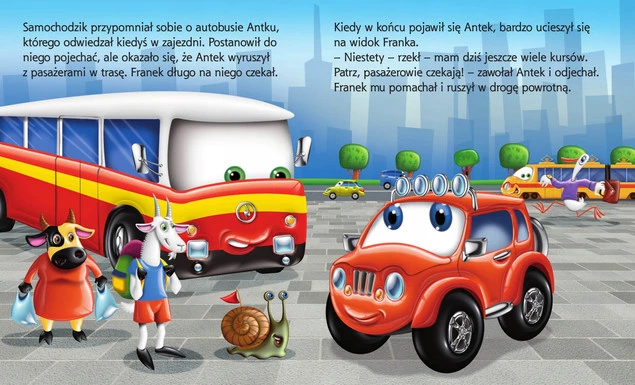 Samochodzik Franek Najlepszy Przyjaciel Elżbieta Wójcik SBM_2