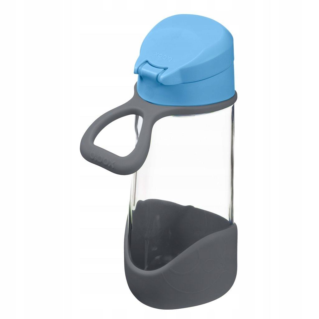 Sportowa Butelka Tritanowa Bidon Ustnik NIEBIESKA Dla Dzieci 450ml 3+ B.Box_5