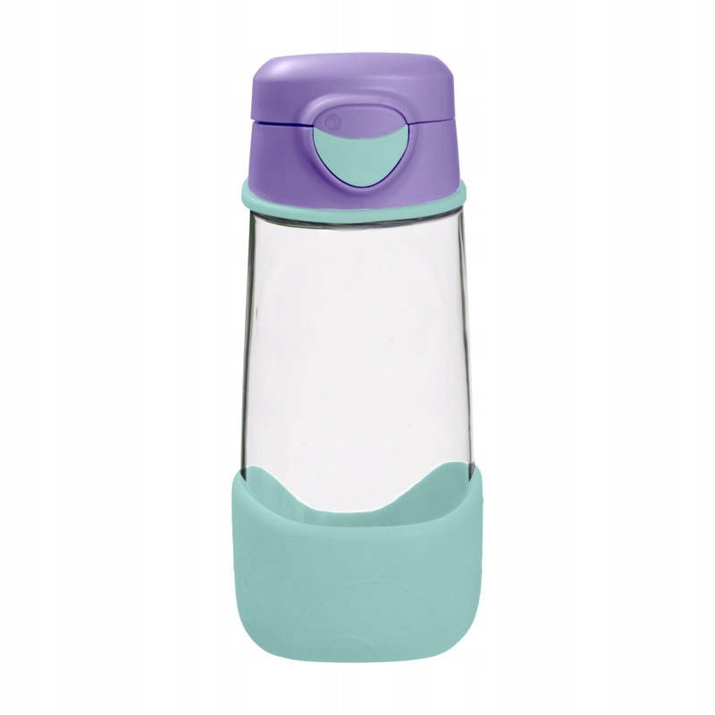 Sportowa Butelka Tritanowa Bidon Ustnik FIOLETOWA Dla Dzieci 450ml 3+ B.Box_2