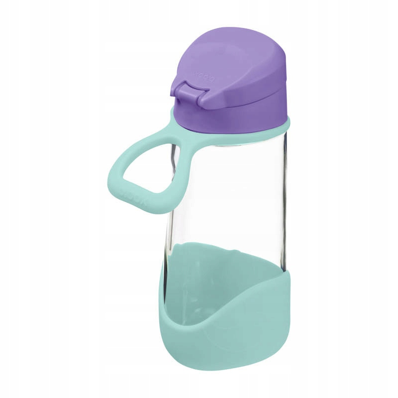 Sportowa Butelka Tritanowa Bidon Ustnik FIOLETOWA Dla Dzieci 450ml 3+ B.Box_5