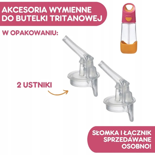 B.BOX Ustniki Do Butelki Tritanowej Zapasowe 2 szt. b.box_2