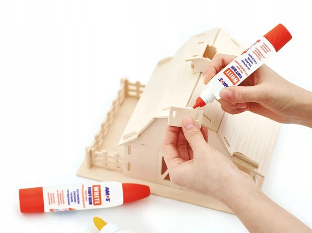 Klej W Płynie Szkolny Magic Magiczny Znikający Biurowy 34ml Amos_2