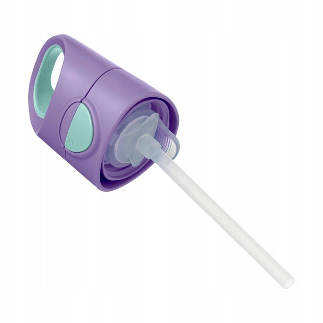 b.box Tritanowa Butelka Kubek Bidon + Słomka 450ml Lilac Pop_4