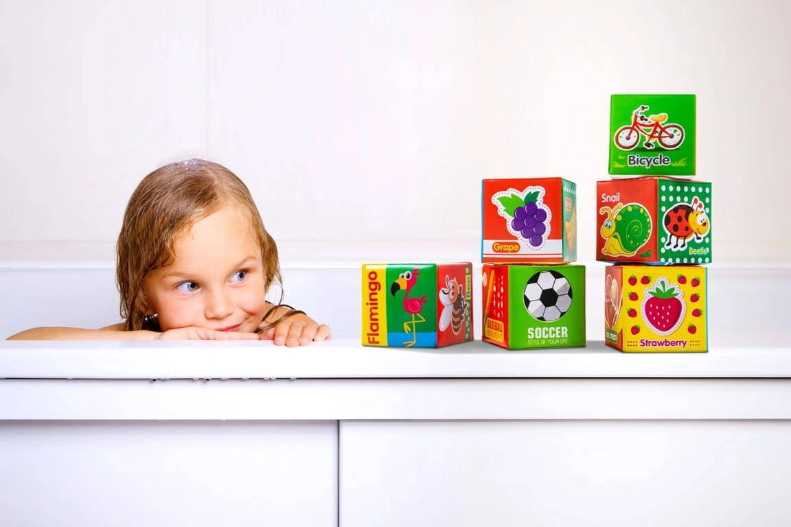 BOCIOLAND Miękkie Klocki Edukacyjne Dla Dzieci 6 Sztuk 6M+_6