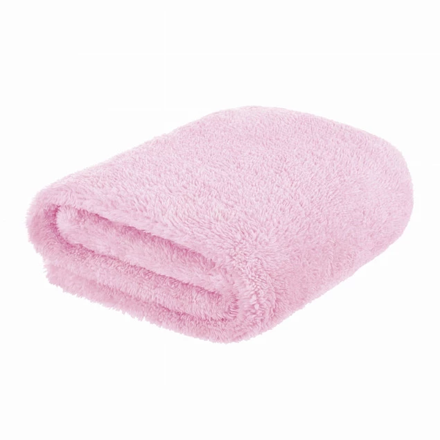 Kocyk POLAROWY NIEMOWLĘCY 80x100cm Bardzo Miękki Ciepły RÓŻOWY Bocioland_4