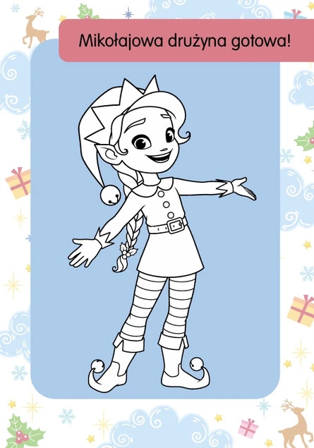 Kolorowanka Z Tatuażami MIKOŁAJ Świecące W Ciemności 3+ Skrzat_2