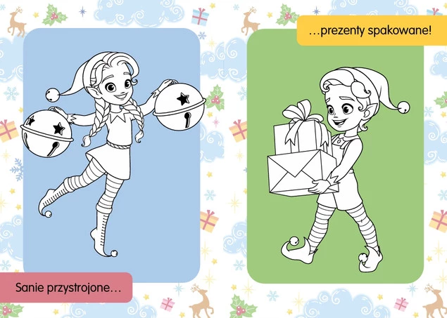 Kolorowanka Z Tatuażami MIKOŁAJ Świecące W Ciemności 3+ Skrzat_3