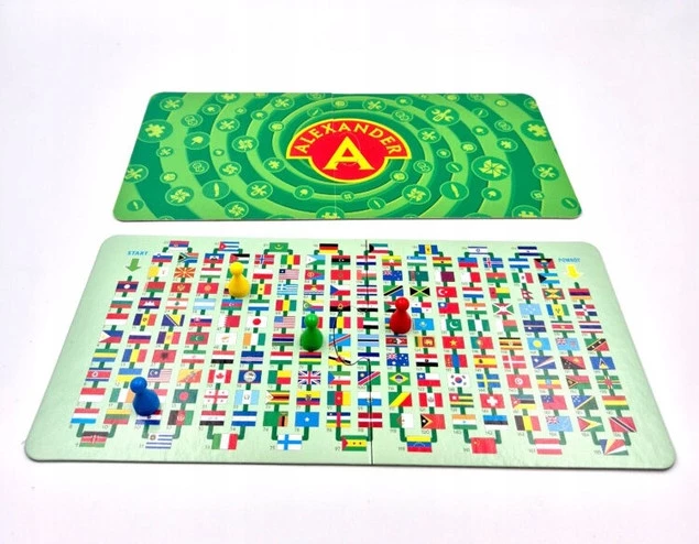 JAKIE TO FLAGI? Gra Rodzinna Edukacyjna 7+ Alexander 2698_4