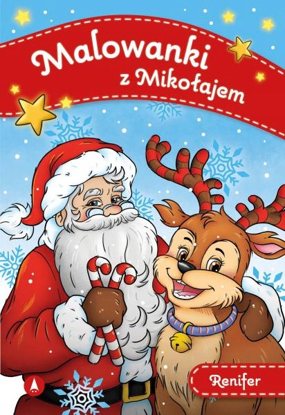 Malowanki Z Mikołajem RENIFER 3+ Skrzat_1