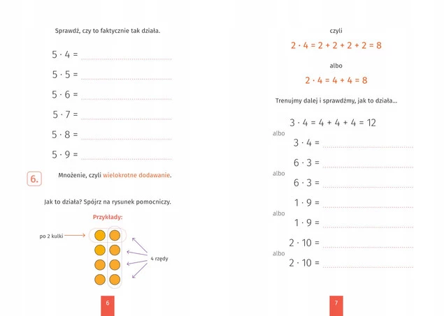 MATEMATYKA Tabliczka Mnożenia Zeszyt Ćwiczeń Dla Klas I-III_2