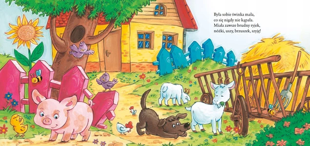 Umyj Się Świnko! Wiesław Drabik Bajki i Wierszyki 3+ Skrzat (BR)_2