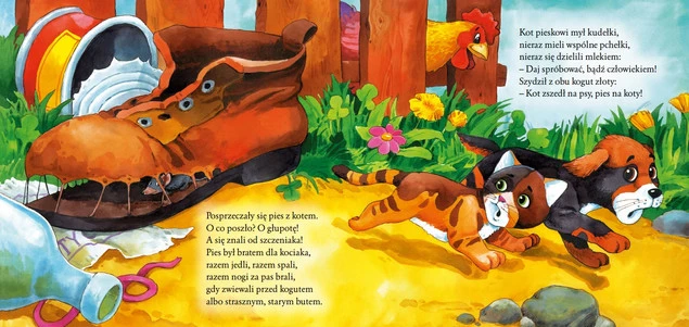 Jak Pies Z Kotem Wiesław Drabik Bajki i Wierszyki 3+ Skrzat (BR)_2