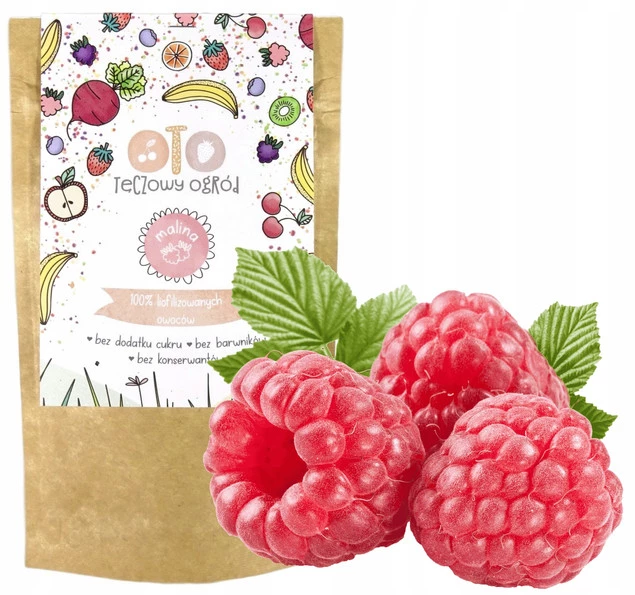 Liofilizowane Owoce MALINY W PROSZKU 40g OtoLandia_1