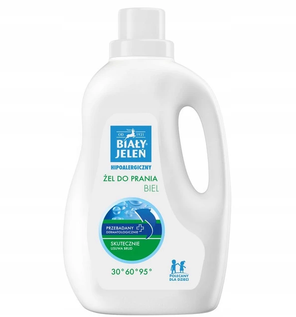 Żel Do Prania Białego Hipoalergiczny BIAŁY JELEŃ 1,5 l_3