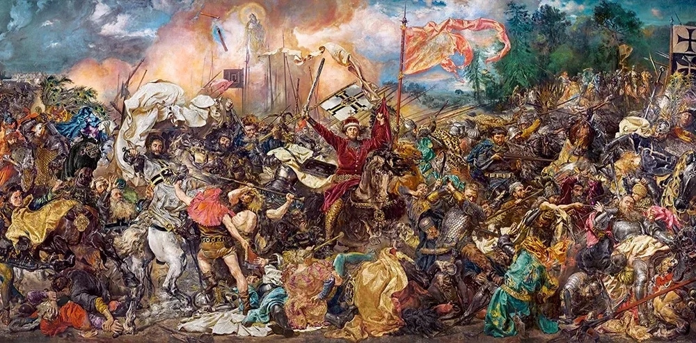 Puzzle 4000 Układanka Jan Matejko BITWA POD GRUNWALDEM Sztuka 9+ Castorland_1