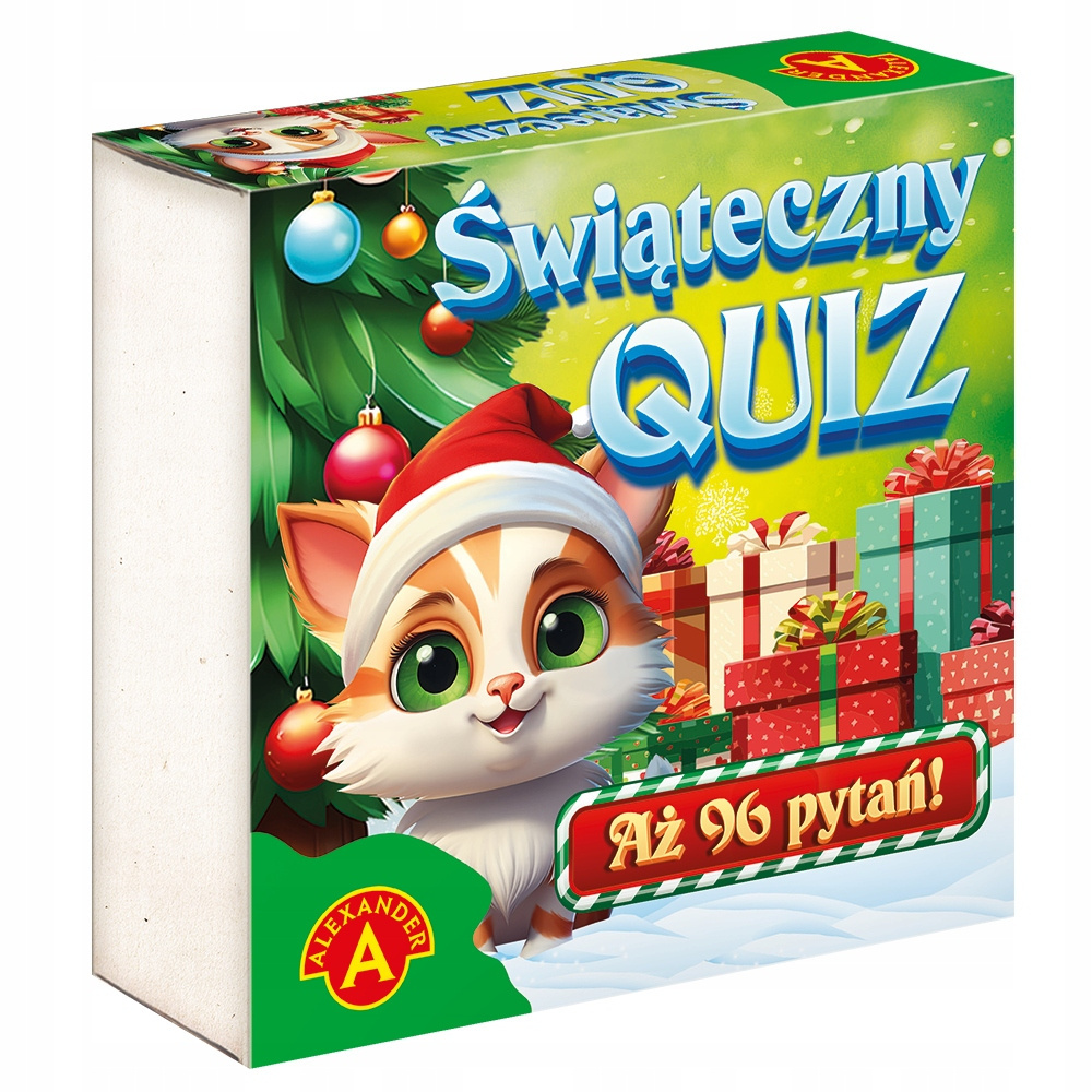 Świąteczny Quiz Gra Planszowa Rodzinna Prezent Na Święta 7+ Alexander_7