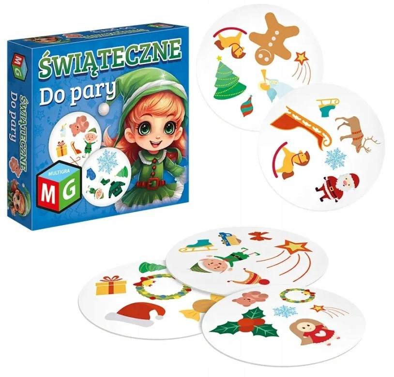 2w1 GRA ALE PARY ŚWIĄTECZNE + GRA DO PARY ŚWIĄTECZNE 4+ Alexander Multigra_3
