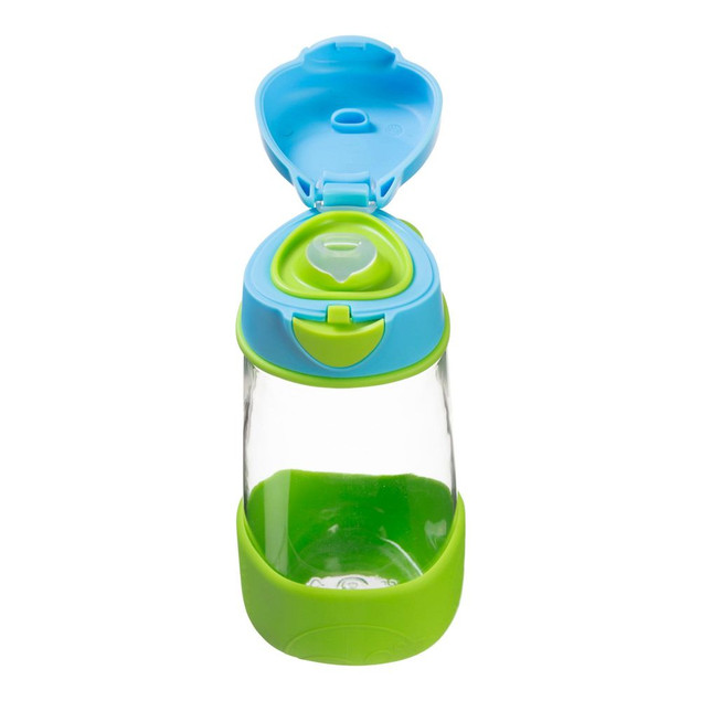 Sportowa Butelka Tritanowa Bidon Ustnik ZIELONY Dla Dzieci 450ml 3+ B.Box_4