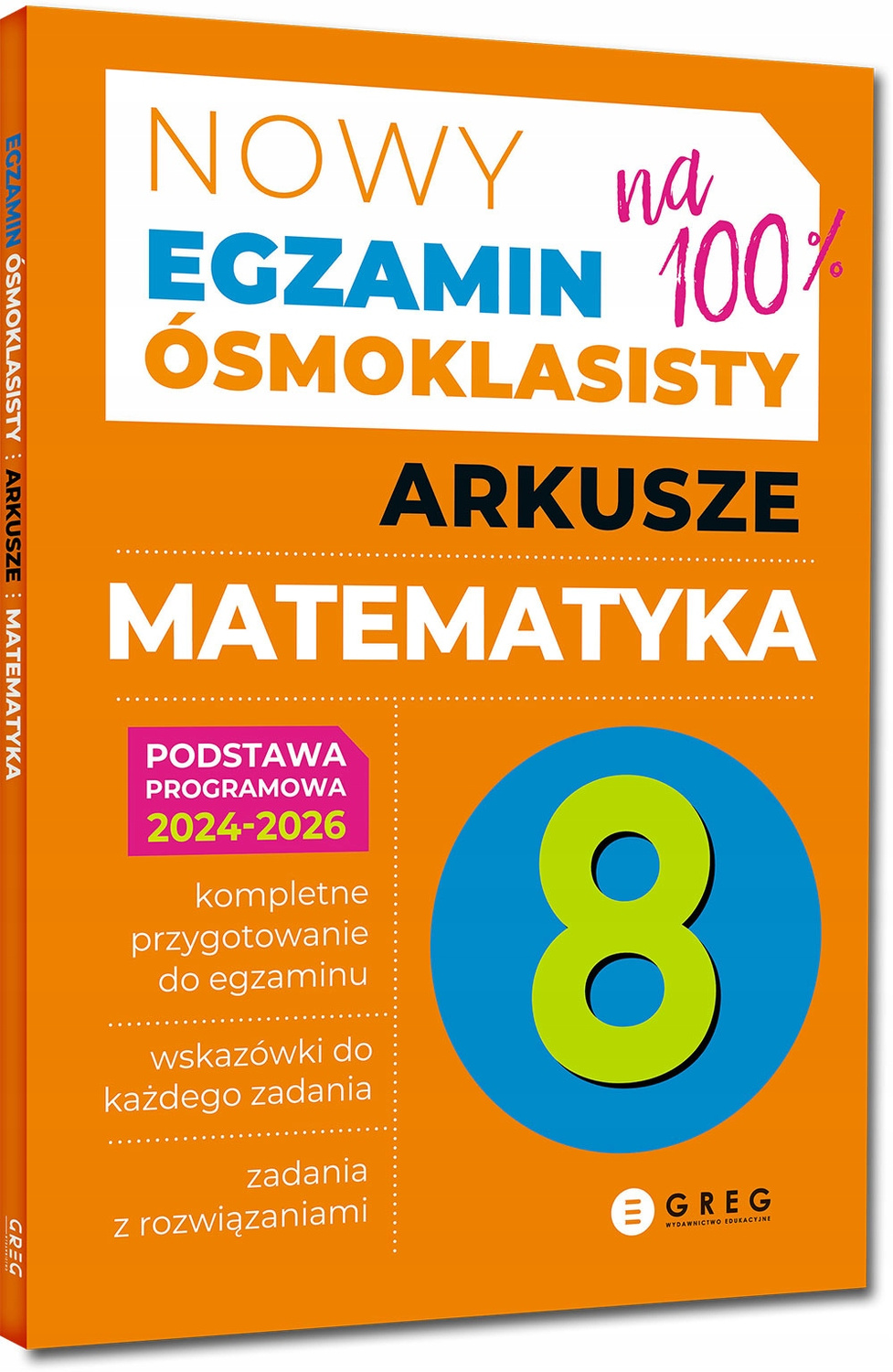 Nowy Egzamin Ósmoklasisty Arkusze MATEMATYKA 2025 Greg_1
