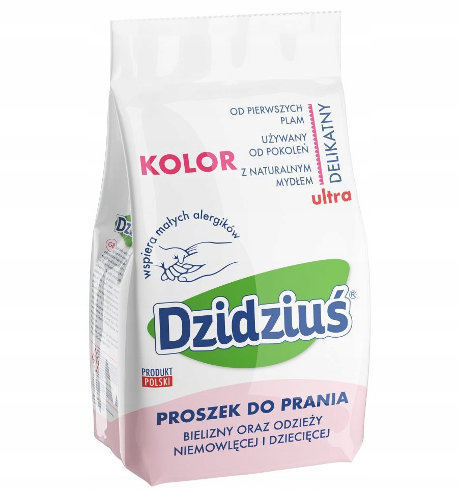 DZIDZIUŚ Proszek Do Prania Kolorowych Ubrań 1,5 kg DO PRANIA KOLORÓW Kolor_1