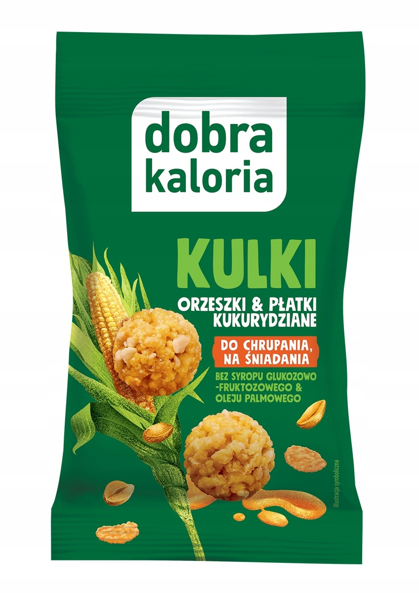 6x Zdrowa Przekąska do Szkoły Kulki Śniadaniowe Kukurydziane Orzechy Miód_2
