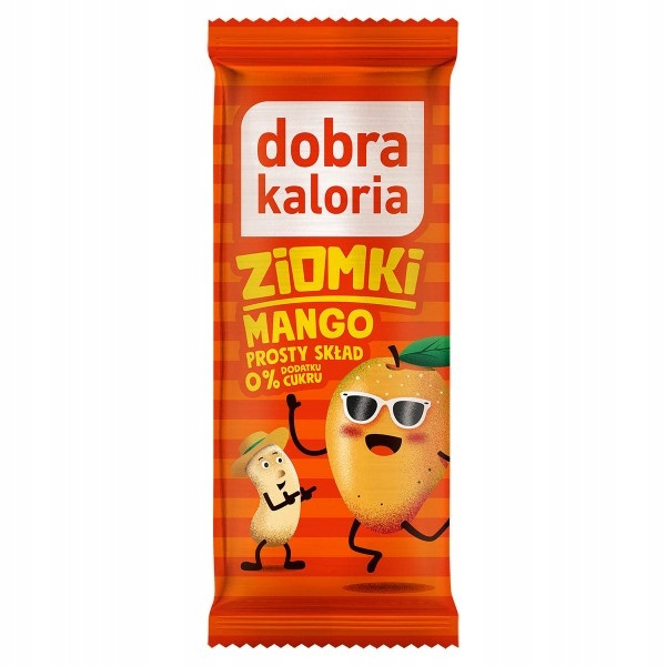 6x DOBRA KALORIA Zdrowy Baton MANGO i BANAN Orzechy Nerkowca Bez Cukru_2