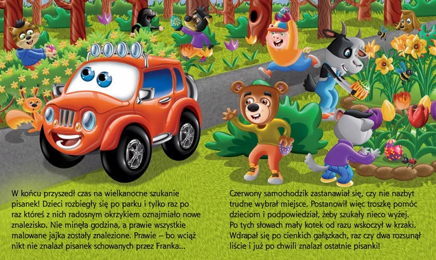 Samochodzik Franek Wielkanocne Zabawy Karolina Górska SBM_4