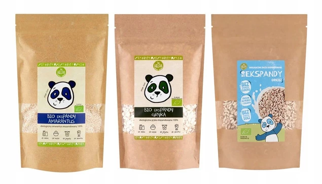 3x HELPA Bio eksPandy AMARANTUS GRYKA ORKISZ (1x100g, 2x50g)_1