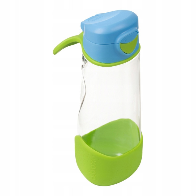Sportowa Butelka Tritanowa Bidon Ustnik ZIELONY Dla Dzieci 600ml 3+ B.Box_3