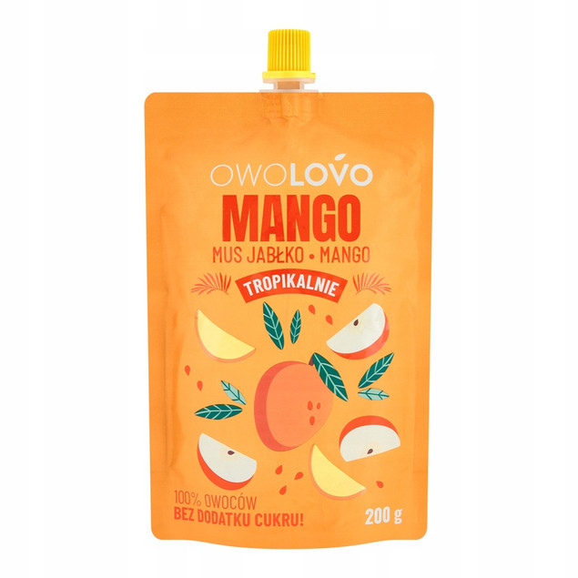 Mus Owolovo MIX SMAKÓW Dla Dzieci 200g PREMIUM Naturalny 15x 200g_13