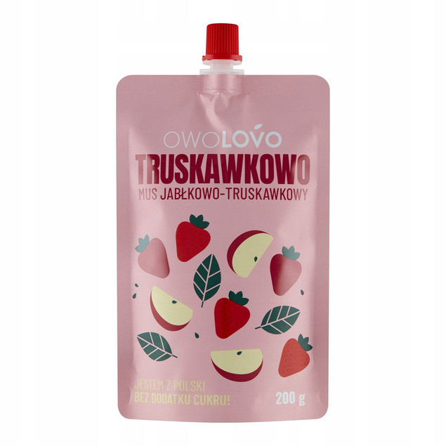 Mus Owolovo MIX SMAKÓW Dla Dzieci 200g PREMIUM Naturalny 15x 200g_7