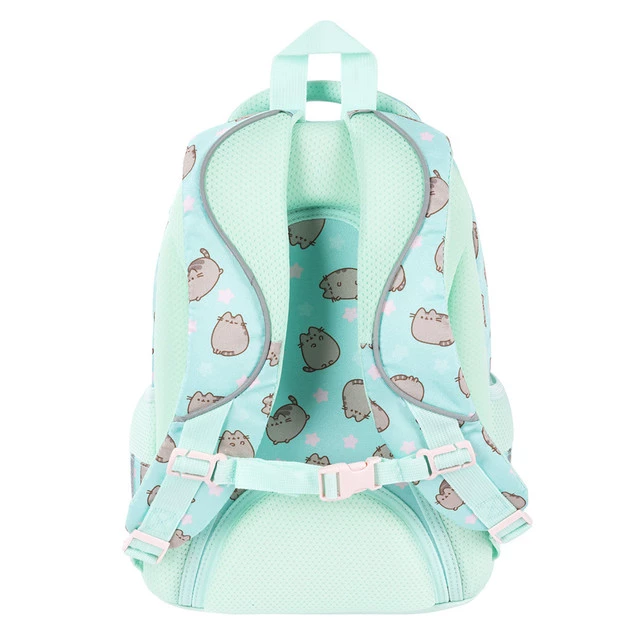 Plecak Szkolny PUSHEEN 4-Komorowy 22L Dla Dziewczynki Miętowy St.Majewski_5