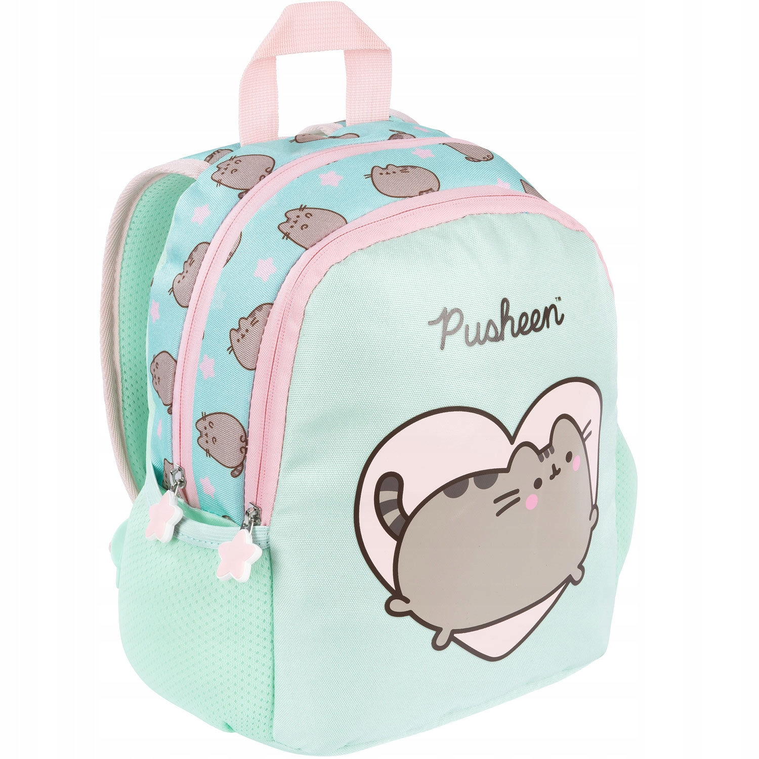 Plecak Wycieczkowy Mały PUSHEEN Miętowy D4 Dla Dziewczynki St.Majewski_2