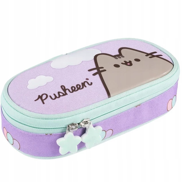 Piórnik Szkolny Saszetka Etui Tuba Bez Wyposażenia PUSHEEN Fiolet Majewski_2