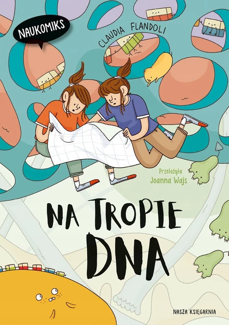 Na Tropie DNA Claudia Flandoli 10+ Nasza Księgarnia_1