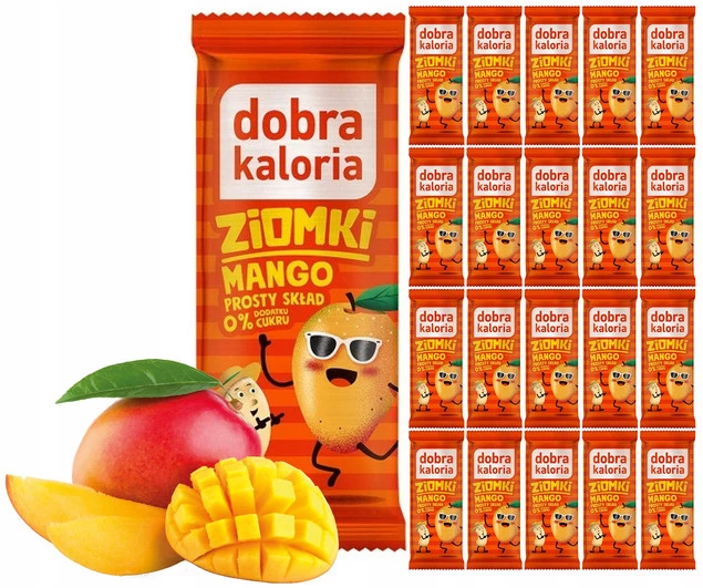 20x Zdrowy Baton MANGO Orzechy Nerkowca Komosa Błonnik Dobra Kaloria_1