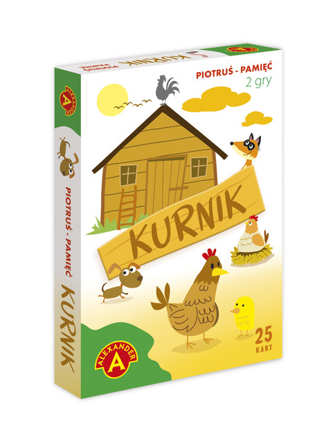 Karty Piotruś + Pamięć KURNIK Wesoła Rodzinna Rywalizacja 4+ Alexander_6