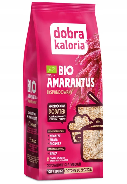 Zestaw Ekspandowanych Ziaren PSZENICA AMARANTUS ORKISZ Dobra Kaloria_3