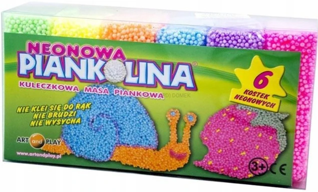 Piankolina NEONOWA 6 Kolorów Kostek 3+ Art And Play_2