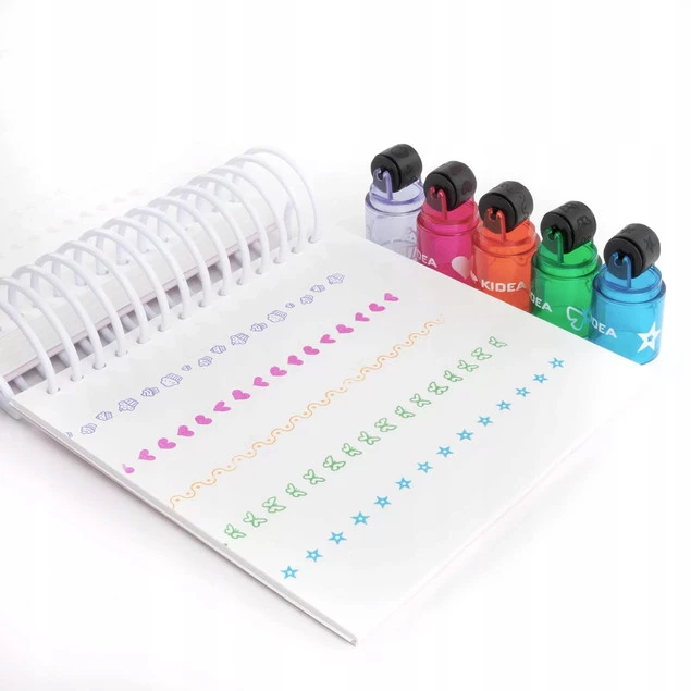 Zestaw PIECZĄTEK Stempelek Roller Kidea_3