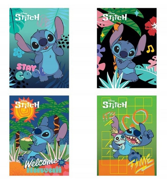 LILO & STITCH ZESZYT A4/32 kratka z marginesem 6566_2